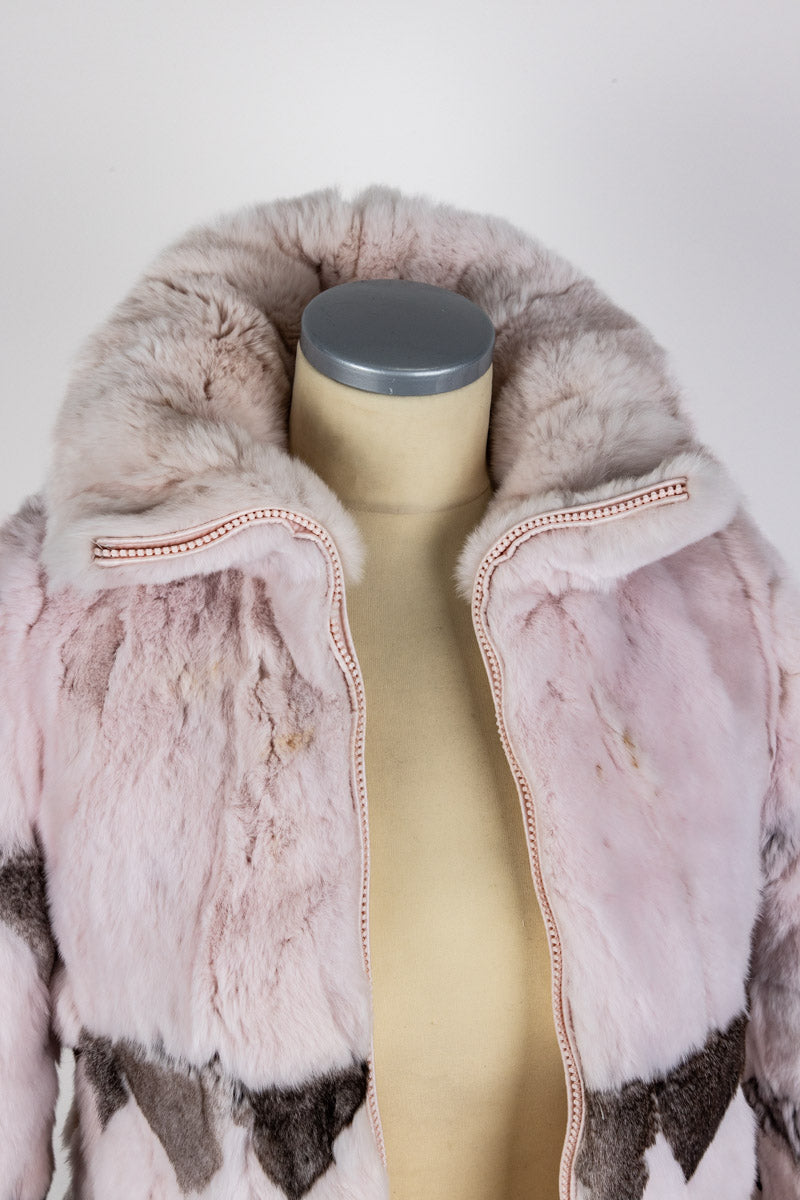 MANUDIECI Pink Fur Coat for Girls - Stylish and Warm