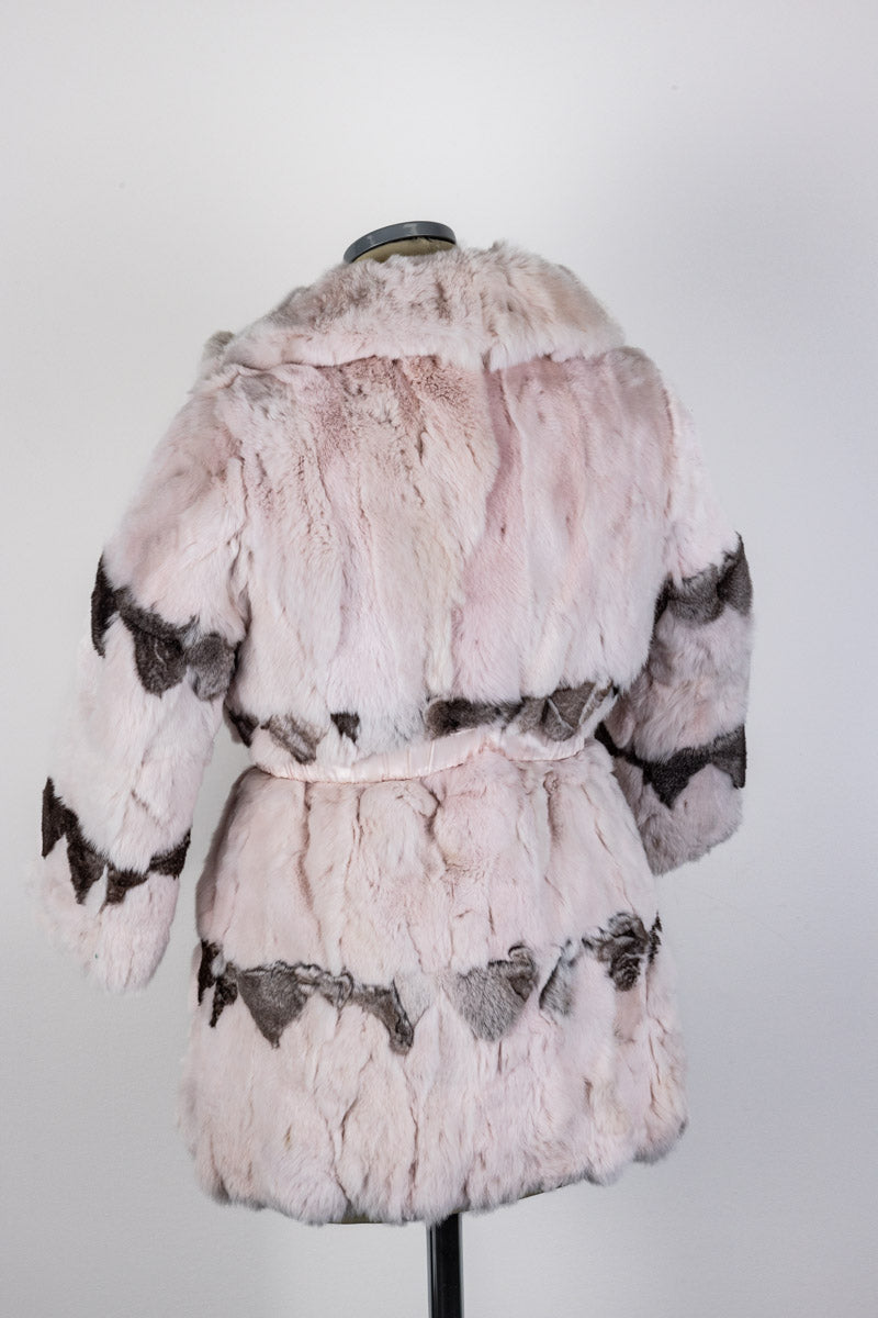 MANUDIECI Pink Fur Coat for Girls - Stylish and Warm