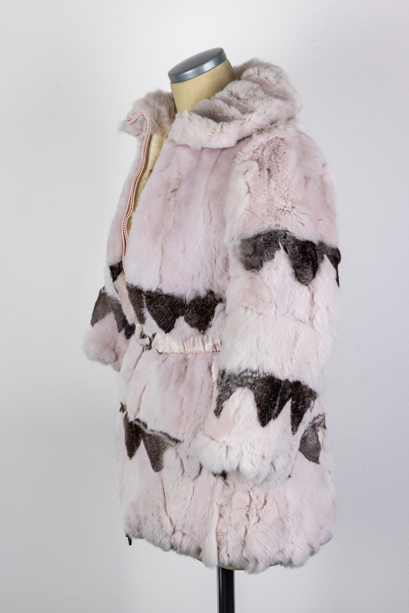 MANUDIECI Pink Fur Coat for Girls - Stylish and Warm