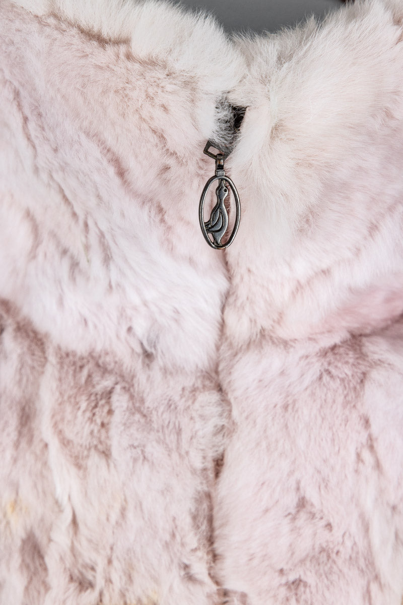 MANUDIECI Pink Fur Coat for Girls - Stylish and Warm