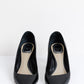 CHRISTIAN DIOR Black Leather Songe Pump Heels Size 38 | Great Condition | Made in Italy