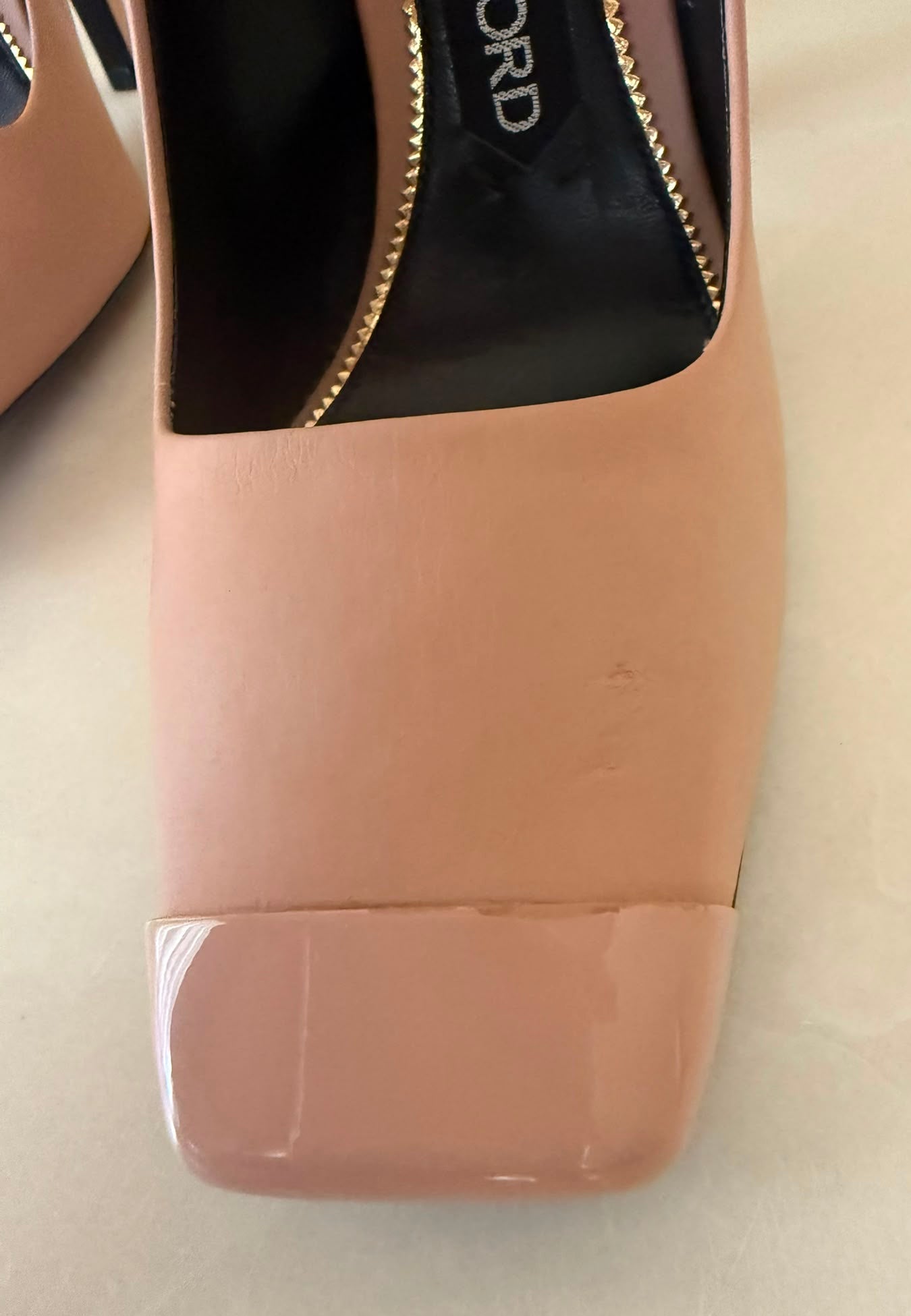Authentic TOM FORD Blush Pink Nude High Heel Pumps Made in Italy EU 38 Never Worn