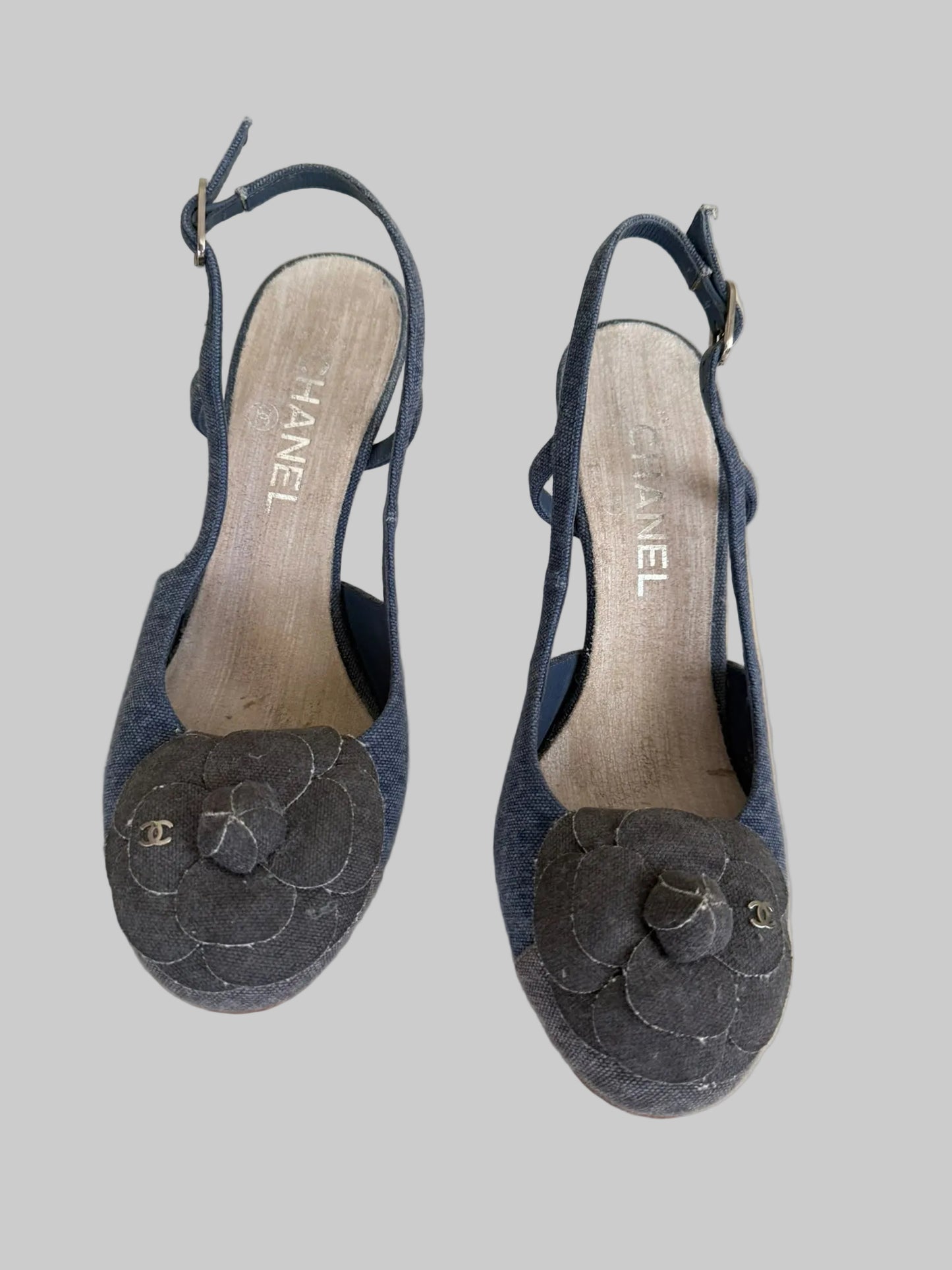 CHANEL Blue Denim 