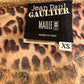 JEAN PAUL GAULTIER Top imprimé léopard