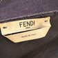Джинсовое платье FENDI с жемчужными украшениями